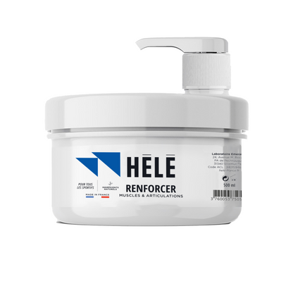 Pot de 500ml de gel muscles et articulations Renforcer de la marque HELE