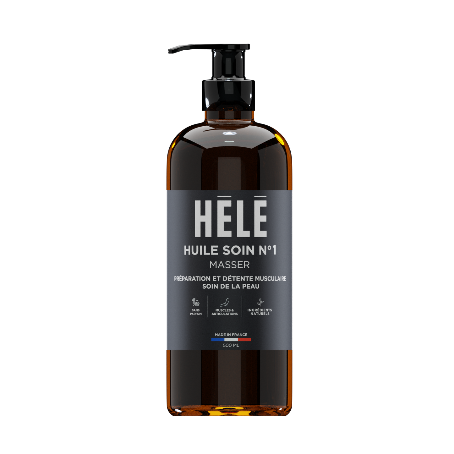 Huile soin de massage musculaire neutre  n°1 Masser