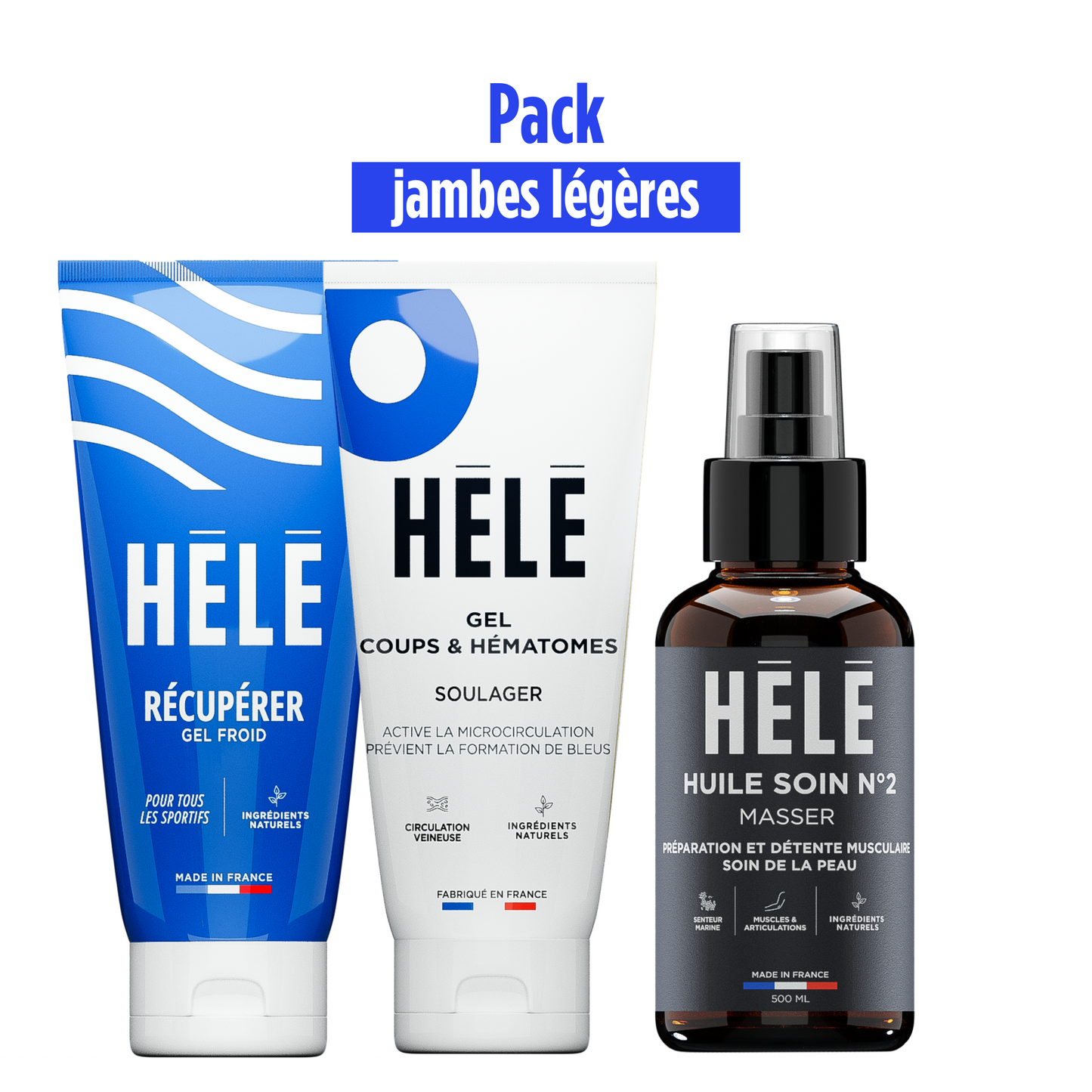 Pack jambes légères