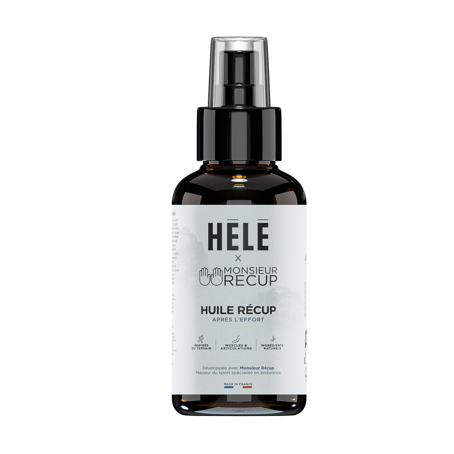 Huile de massage récupération musculaire | Co-développée avec Monsieur Récup