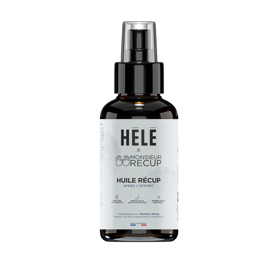 Huile de massage récupération musculaire | Co-développée avec Monsieur Récup