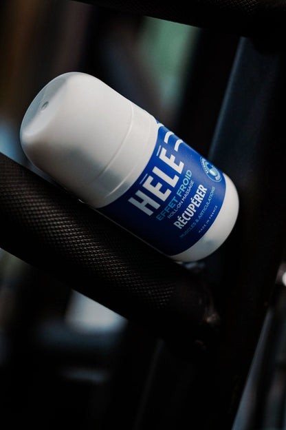 Roll-on massage effet froid Récupérer Hélé Sport en salle de sport